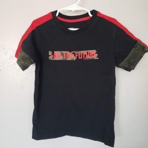 New York 1994 Sovereign State Boys Medium 5 Black Short Sleeve Shirt I Am Future